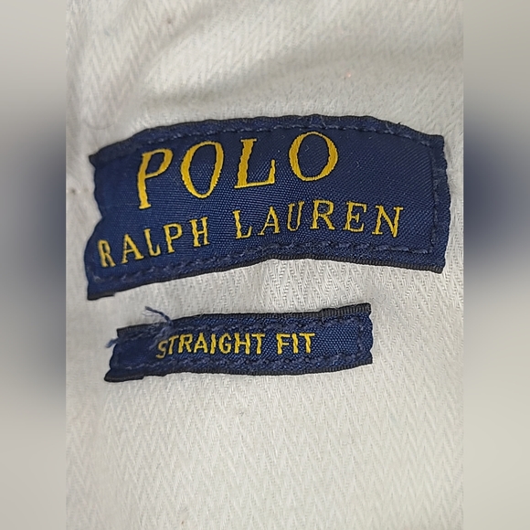 Polo Ralph Lauren Men Pant 36x32 Stretch Classic Fit Flat Front Khaki Tan Modern - Picture 5 of 8